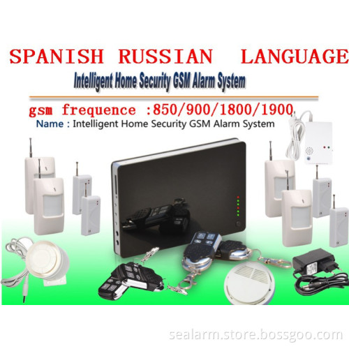 Wireless GSM Smart Home Alarm,Intelligent Home Security GSM Alarm System,Burglar alarm system,Wireless GSM alarm control panel